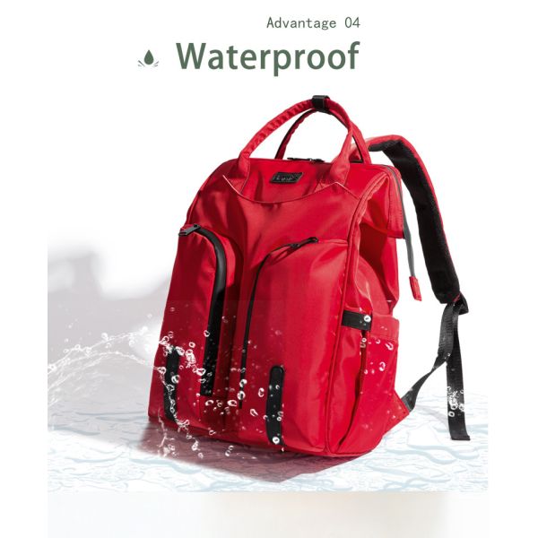 New Mommy Bag Multifunctional Large Capacity Waterproof Maternity Diaper Bag Lightweight Backpack For Mom&Dad