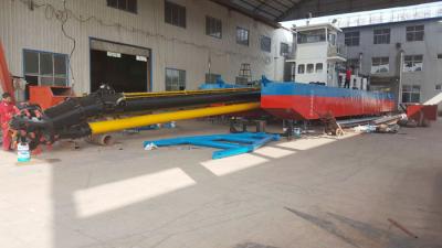 Profundidade de dragagem 12m Cortador diesel Sucção de areia Mineração de dragagem para escavação de areia pesada