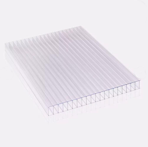 Twin Wall Polycarbonate Plastic Hollow Sheet Roofing Modern Outdoor Sunshine Sheets Design