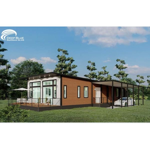 железный каркас наборов AS/NZS 4600 дома настила винила 1.5mm Prefab мобильные светлый