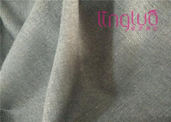 Multiple Yarn Combinations 340gsm Poly Linen Fabric