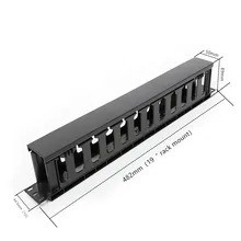 Metal 24 Ports Cable Management Stander 19 Network Racks Accessories