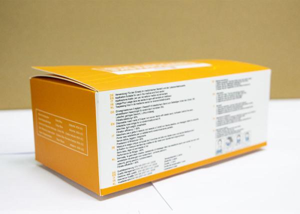 3 Layers Disposable Non Woven Face Mask General Size With Elastic Earloop