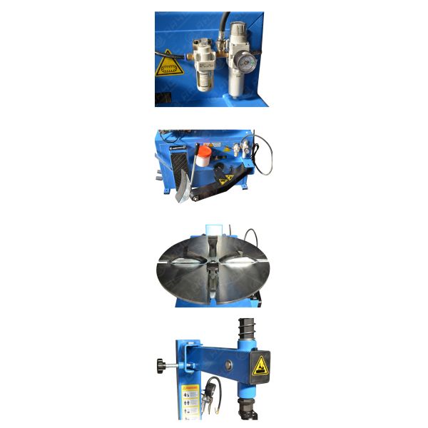 El cambiador semi automático auto del neumático trabaja a máquina las máquinas del servicio del neumático 0.75kw