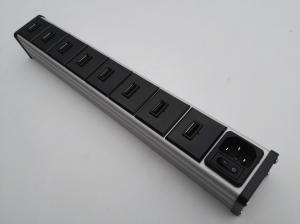 8-USB Ports Power Strip for Mobile telephone and Tablet, Multiple Usb Charger