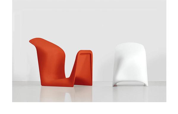 Colorful Hand Carved Kristalia Pulp Chair  Fiberglass Modern Furniture