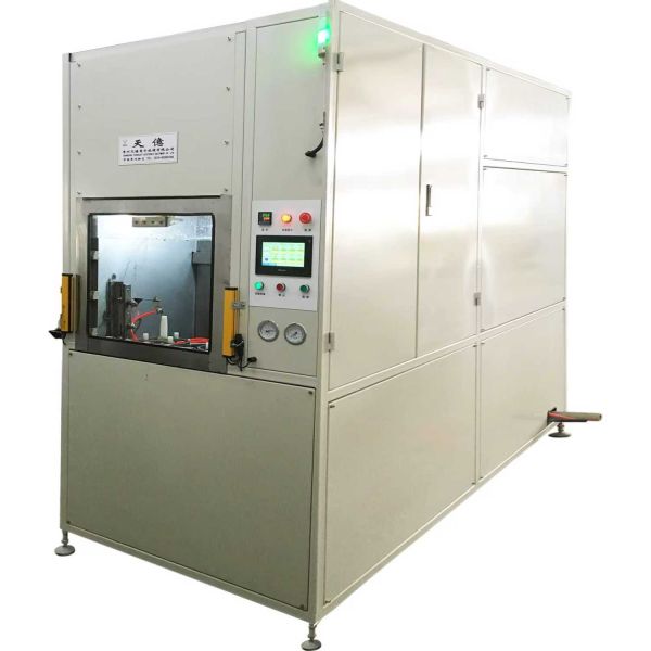 Machine parts cleaning machine