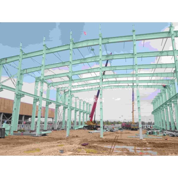 Q355 Q235B Prefab Heavy Duty Steel Structure Workshop Building