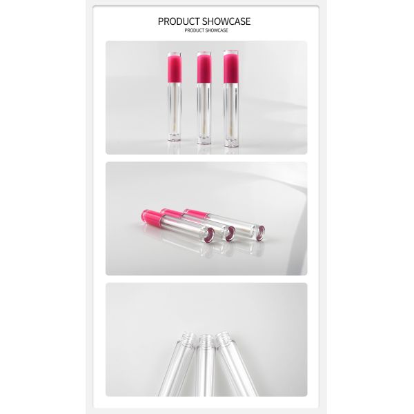 Трубка ясных трубок лоска губы роскошная косметическая упаковывая 5ml