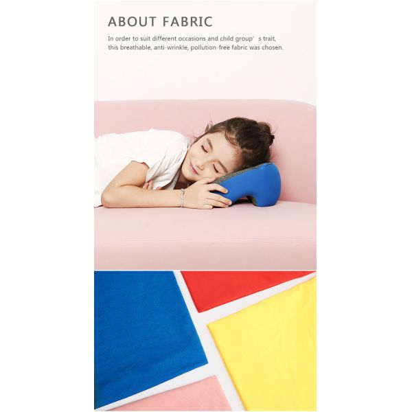 Organic Adjustable Travel Neck Pillow Memory Foam Temperature Insensitive