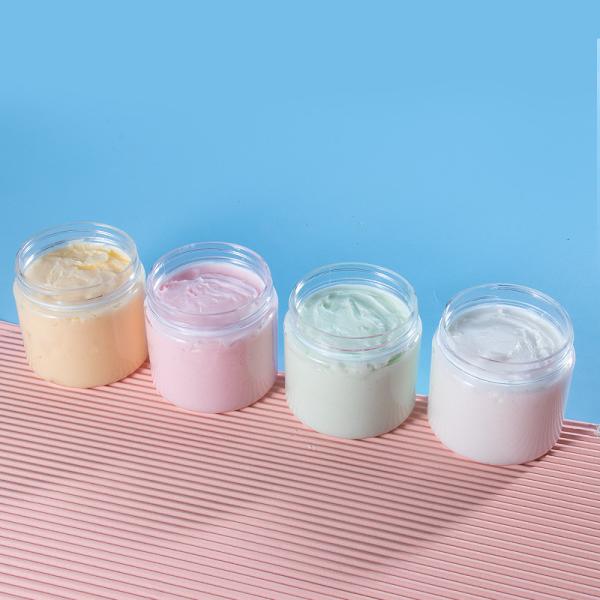 Os cuidados com a pele Shea Butter Vegan Whipped Body do OEM põem manteiga o creme de cara hidratando