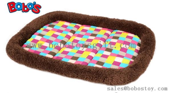 China Factory Made Plush Pet Mat Pet Bed For Dog Cat Puppy