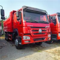La taille moyenne Tipper Trucks Steel Wheels utilisée a utilisé le camion à benne basculante de Howo