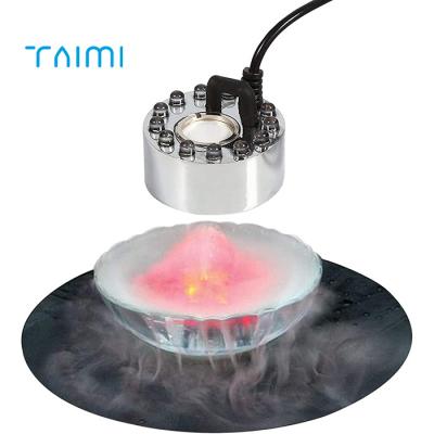 Fabricante Fogger da névoa com o transdutor de atomização ultrassônico do humidificador de 12 diodos emissores de luz Protalbe Mini Size Fog Atomizer Air