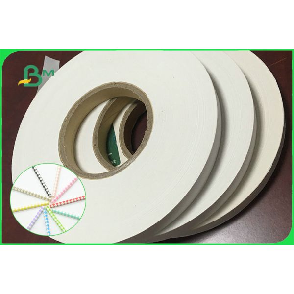 Papel de palha bebendo branco Rolls do GV Brown de FDA 60gsm 15mm - 600mm