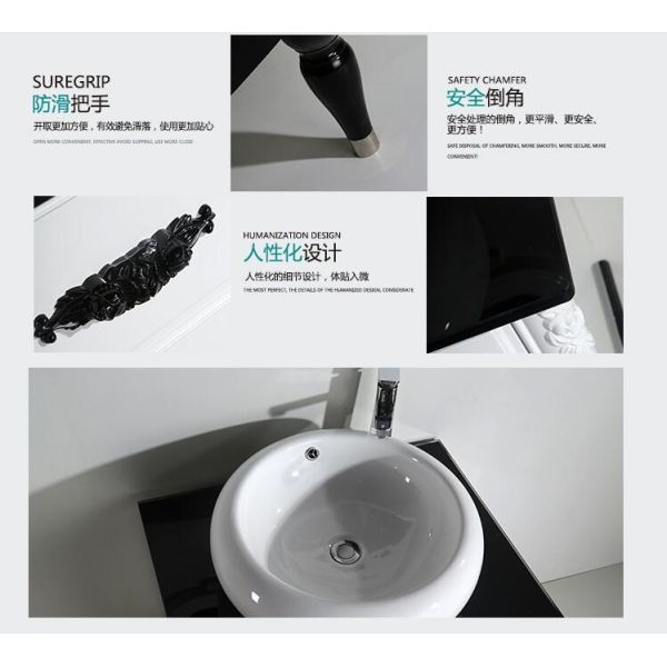 80 X48/cm PVC bathroom cabinet / wall cabinet / hung cabinet / white color for bathroom