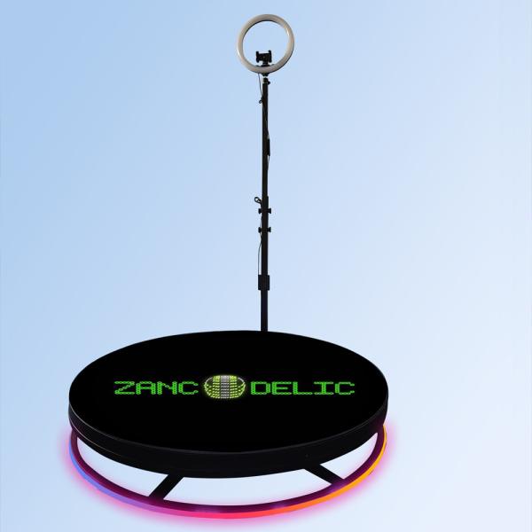 Selfie Spin Camera 360 Photo Booth Automatic LED light For Parties