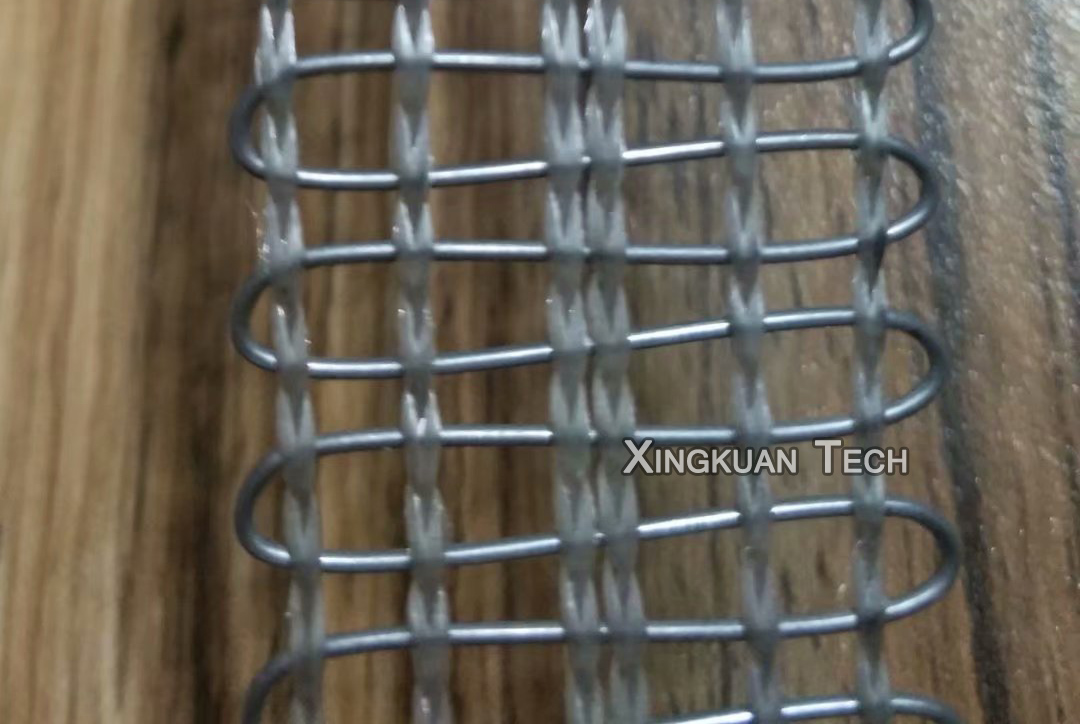 узкая часть экрана сетки 2cm 1m сплетенная стальная супер с закрытым краем