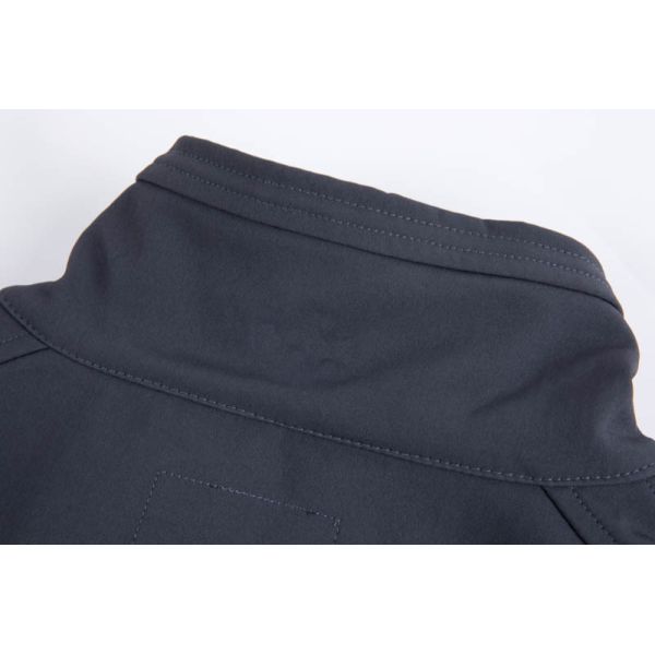 Men’s Softshell Work Vest with Contrast Zippers - Wind-resistant, Water-repellent, and Breathable Outdoor Gilet