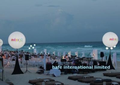 A decoração dos eventos conduziu luzes do balão o branco do halogênio de 2000W Dimmable calorosamente que ilumina de dentro de
