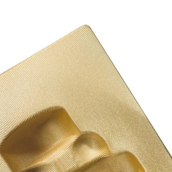 High End Flocked Fabric Inserts For Liquor Gift Boxes Custom Mold Thermoforming Packaging