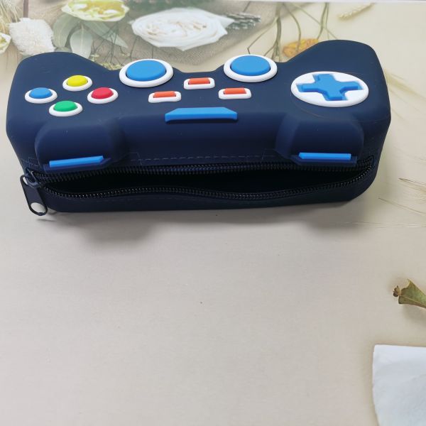Gaming Switch Controller Kid Silicone Pencil Case Pencil Pouch Shool Office Supplies