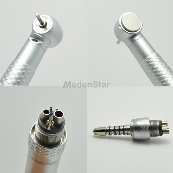 Sirona Fiber Optic Triple Water Spray Stainless Bearing Push Button High Speed Dental Handpiece