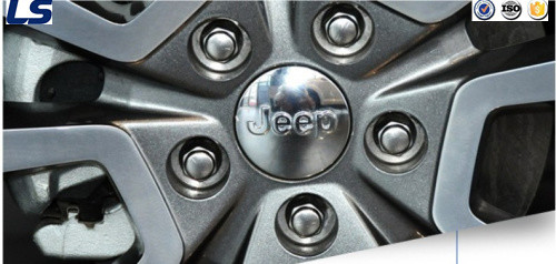63mm ABS Chrome Wheel Hub Centre Caps for Jeep