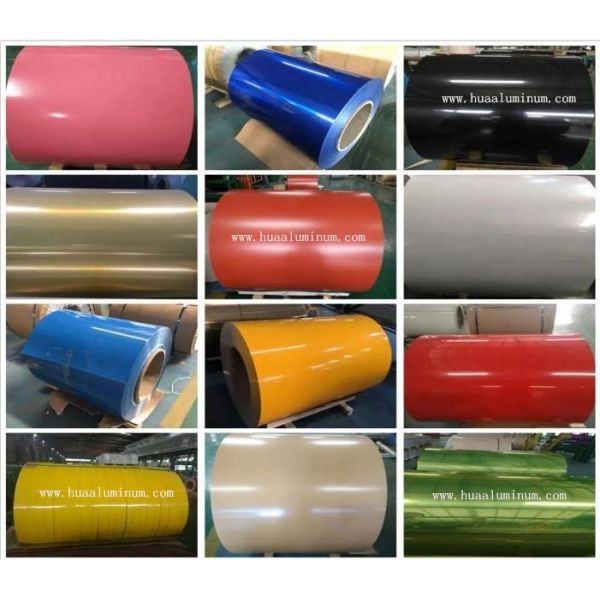 Brushed Surface 0.3mm Thickness Coated Aluminium Coil FDA Certification