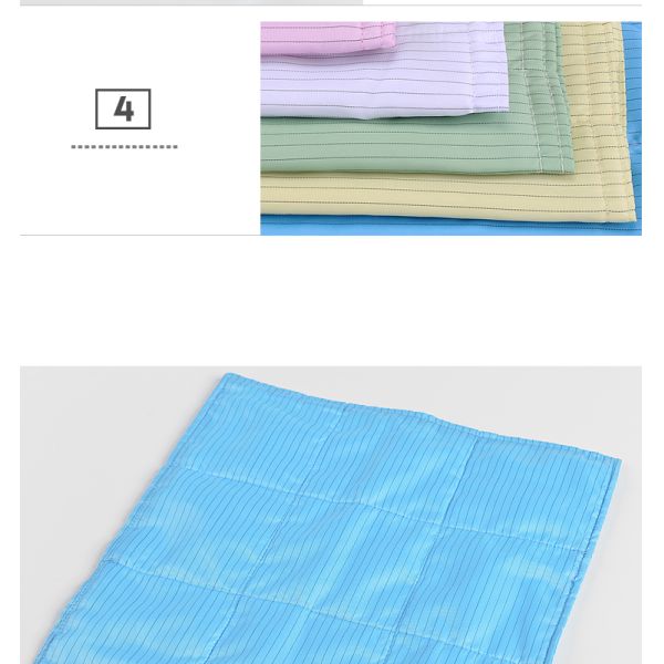Good Hygroscopic Esd Cleaning Wipes 30*30cm With High Temperature Resistance