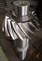 Engranaje cónico espiral de precisión Ángulo de hélice de biselado de potencia 35°