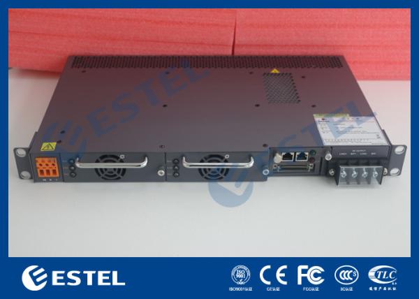 Sistema exterior do retificador das telecomunicações do armário dos dados