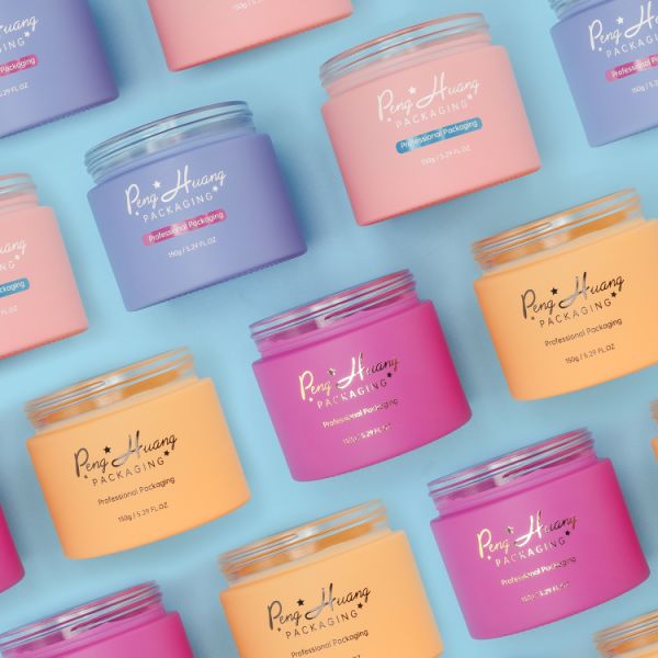 150g повторно использовало стеклянный экран опарника печатая стеклянный косметический контейнер