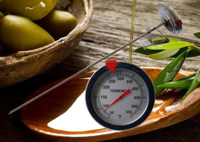 52mm Instant Read Dial Candy Deep Fry Thermometer 12 Stainless Steel Probe