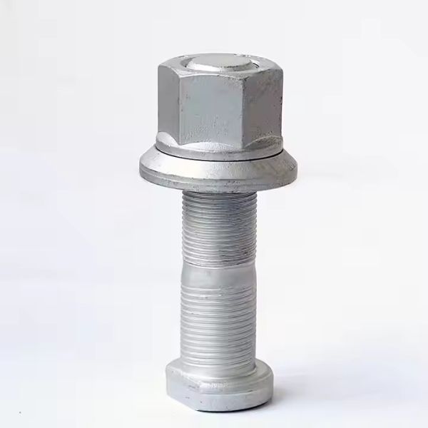 Hexagon Bolt Nut Kit For Truck Wheel M22x1.5x110mm 10.9 12.9 Grade