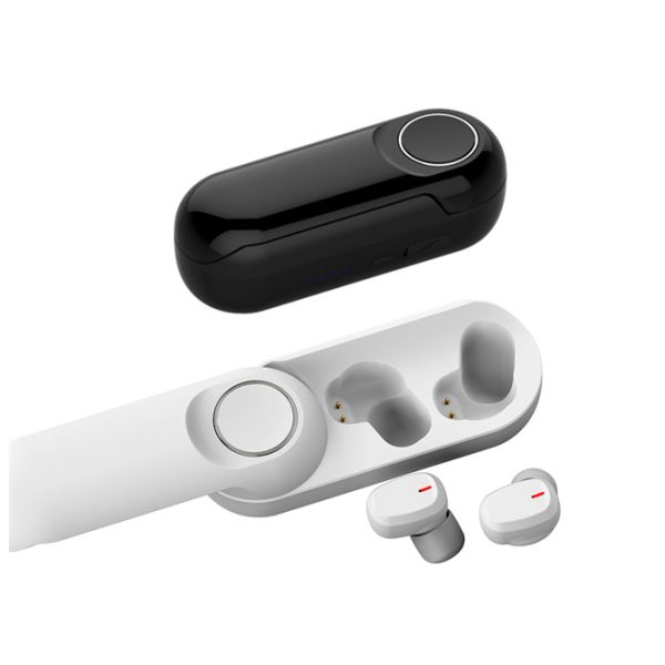 Long Cylindrical V5.1 Ipx5 Bluetooth Earphones Noise Cancelling Wireless Earbuds