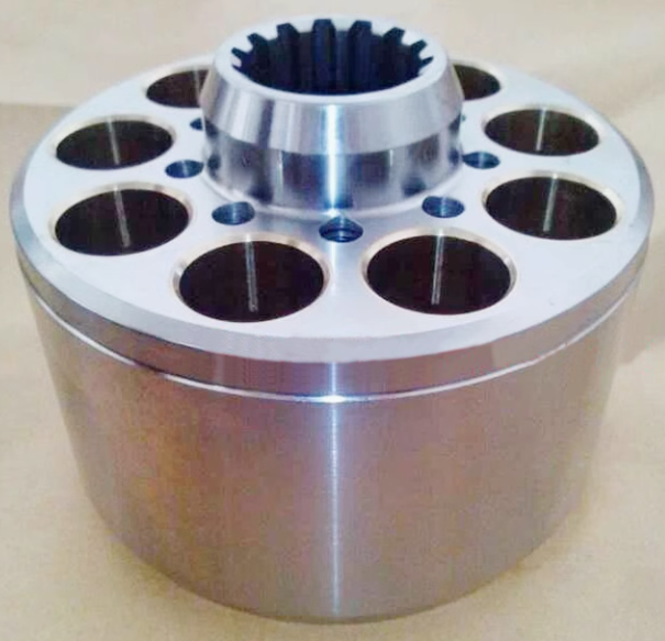 Pompes hydrauliques avec vésicule / disque de distribution K3V112/140/180DT/5V200DT Pièces pour excavatrice 458636524