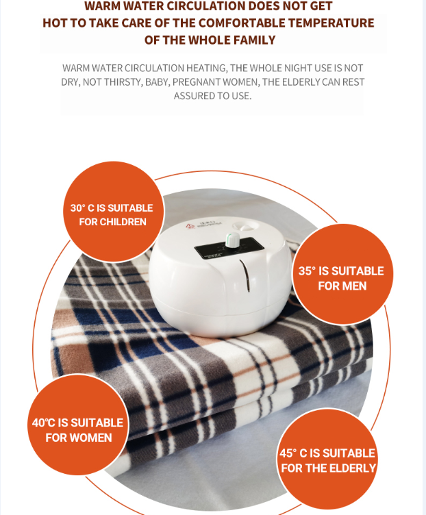Deodorizing Electric Blanket Warmer for Winter 220V Electric Powered and Single Body