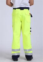 Habillement réfléchi 290gsm salut Vis Work Pants de protection d'arc