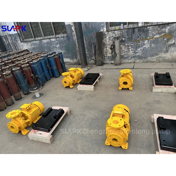 5.5kw 7.5kw 11kw 22kw ISW Horizontal Pipeline Centrifugal Pumps For Long-distance Water Transportation