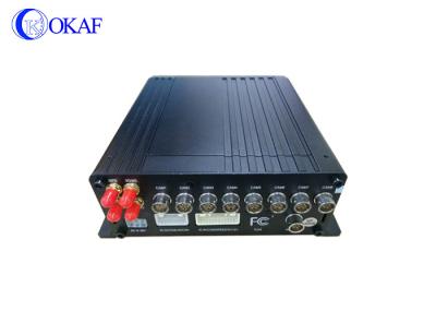 Full HD HDD 1080P IP 8 Channel Car DVR Vehicle Mobile NVR SD Card Storage