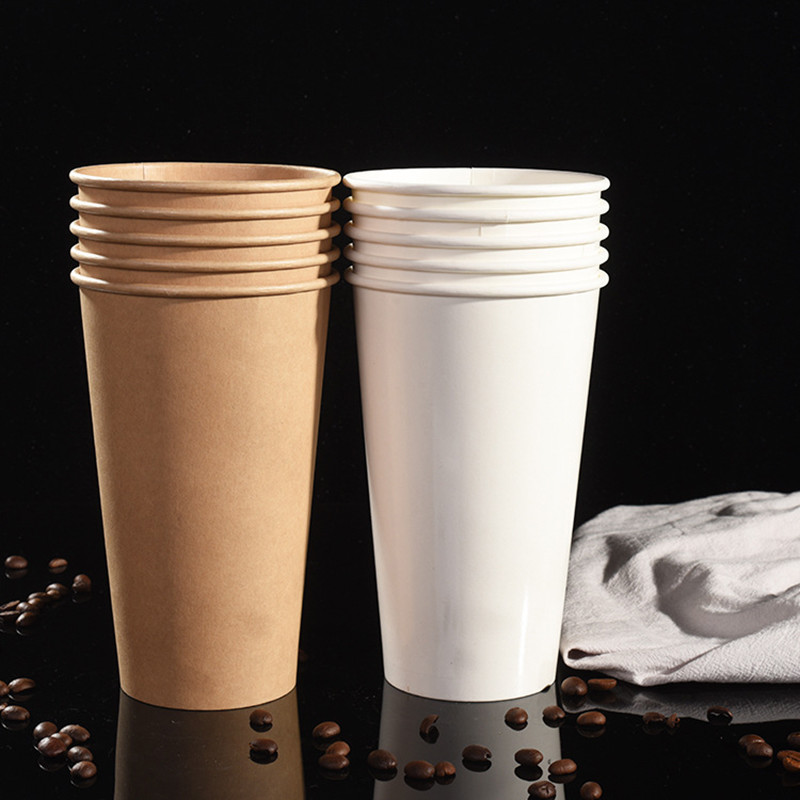 Biodegradable печатание кофейных чашек CMYK 14oz 22oz изготовленное на заказ устранимое