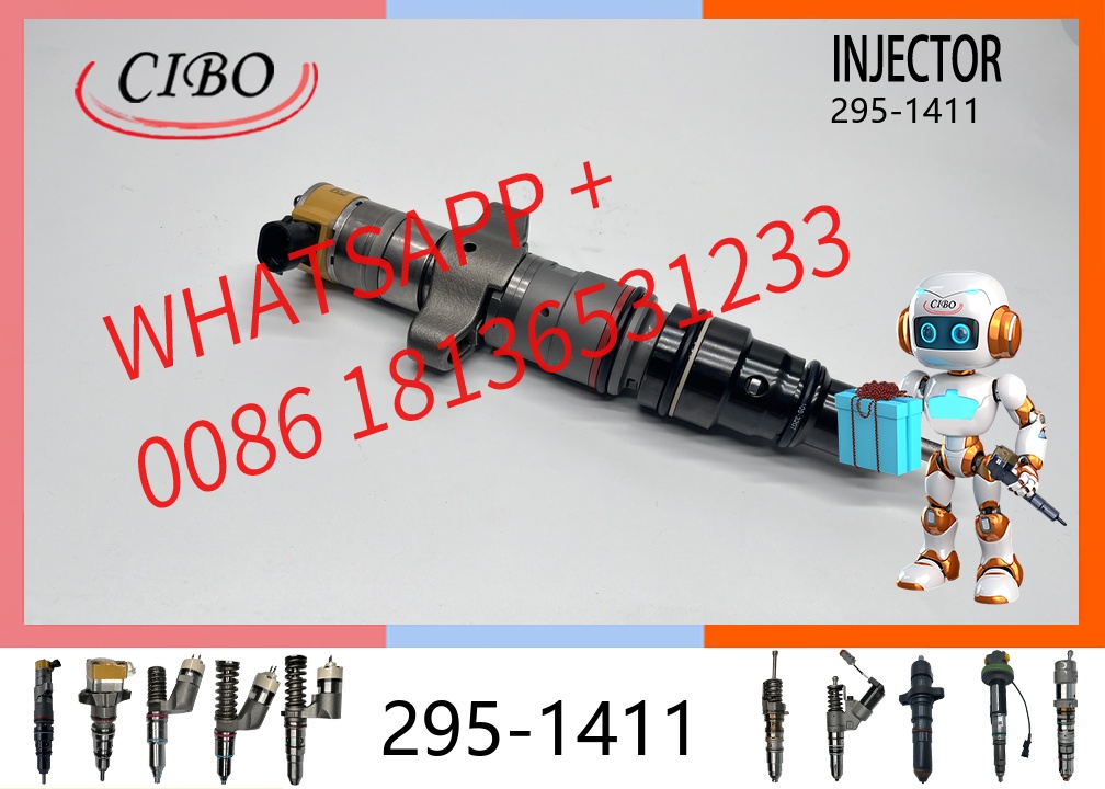 original 295-1411 Common Rail Diesel Fuel Injector Gp for C7 Engine Excavator 325D 324D 328D 329D E324D E325D E329D 10R-7225 387-9427 Injector Parts original new injector