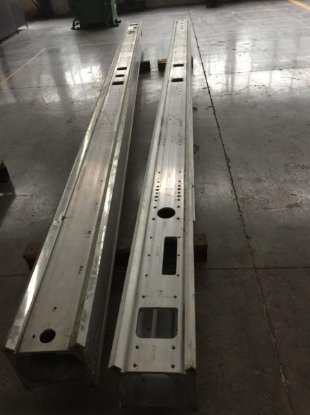11M Feed Beam Aluminium Extruded Profiles For Tunnel Drilling