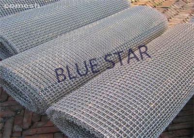 Stainless Steel Crimped Wire Mesh For Water Purifier Barbecue Light Duty Square Hole