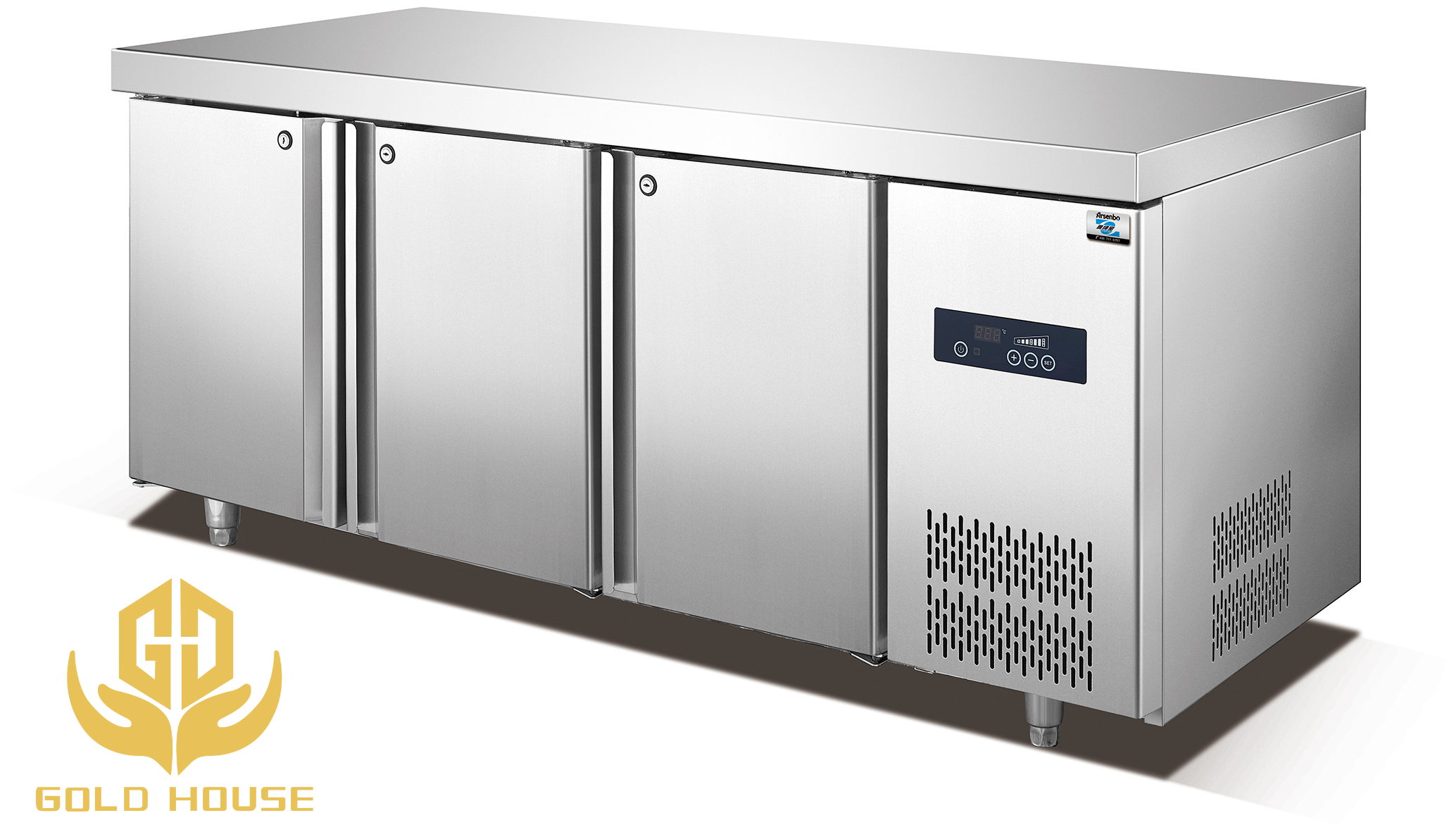 Glass Door Commercial Refrigeration Equipment Smart For Food Preservation