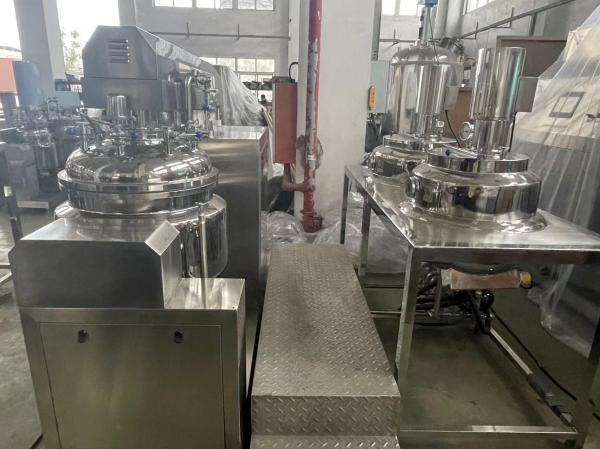 Cosmetic Machine Production Line/ Cosmetic Cream Mixer/ Vacuum Homogeneous Emulsifying Machine
