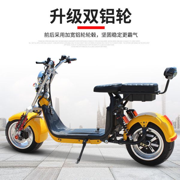 1500w 2000w Fat Tire Off Road Citycoco E Scooter for Adult Electric two wheeled vehicle