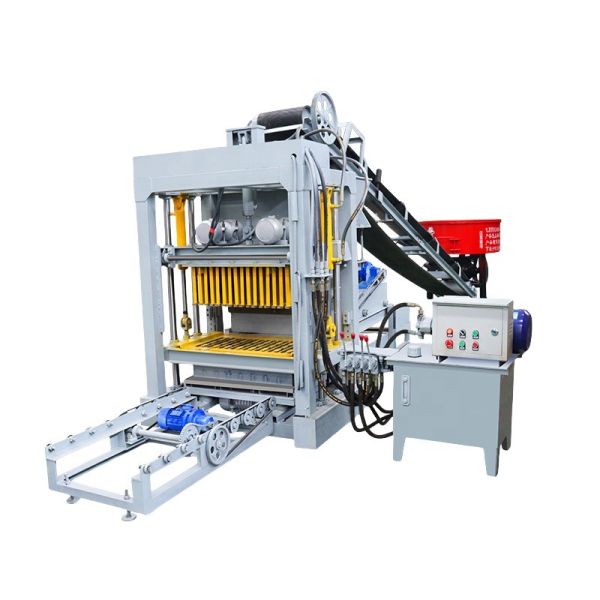 4350*1880*2100mm Brick Making Machine Concrete Block Molding Machine Easy to Operate