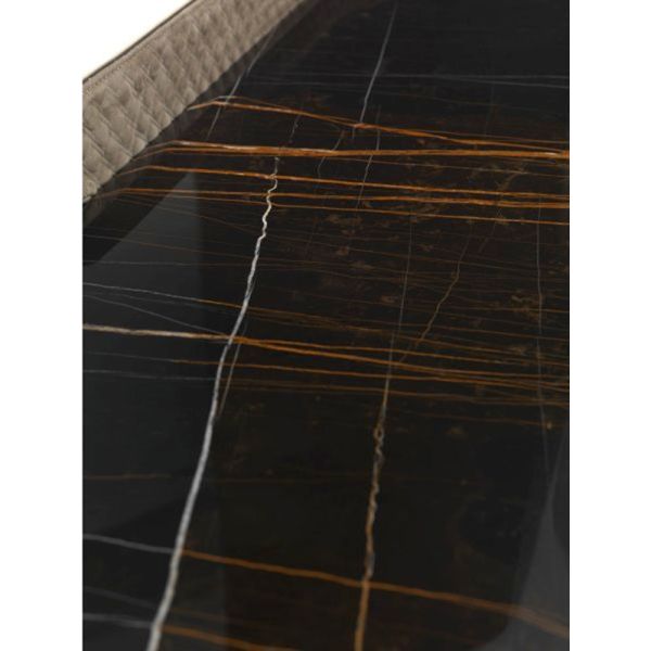 75 Inch TV Stand Set Modern Metal Luxury Room Furniture Marble Top Storage Cabinet